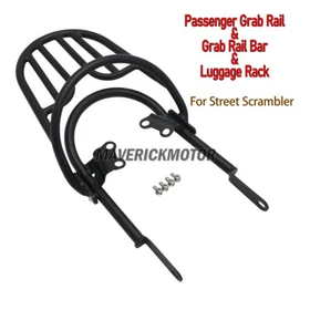 Rear Luggage Rack Grab Rail Bar For Triumph Bonneville T100 T120 Street Scramble