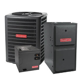Goodman 4 Ton 13.4 Seer2 AC & 96% AFUE 120,000 BTU Gas Furnace - Upflow