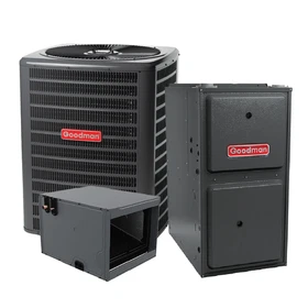 Goodman 4 Ton 13.4 Seer2 AC & 96% AFUE 120,000 BTU Gas Furnace - Horizontal