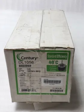 DL1056 A.O. SMITH/CENTURY Rpm Volts Frame DL1056 A.O. SMITH/CENTURY Rpm Volts Frame