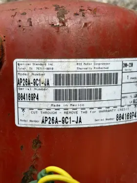 COM11973 AMERICAN STANDARD Trane Compressor Ja #3