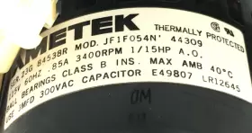 44309 AMETEK Draft Inducer Blower Motor Rpm #3 44309 AMETEK Draft Inducer Blower Motor Rpm #3
