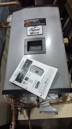 672616762353 ASPEN Water Gas Boiler High Efficiency Vent