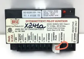 BG-1600M10EK-1AA BASO Intermittent Pilot Ignition Control
