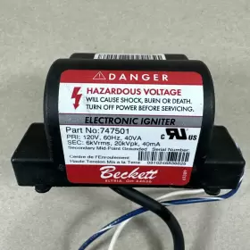 747501 BECKETT Oil Igniter Transformer Afii Base #2