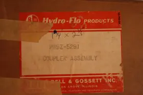 PW9Z-5291 BELL GOSSETT Coupler Hydro Flo