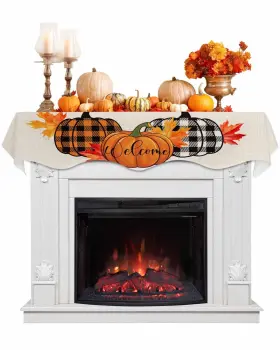 LPP-240726-SYQS00132WJOCBBS BIG BUY STORE Fall Fireplace Top