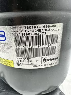 H21J24BABCA BRISTOL Volt Compressor #2