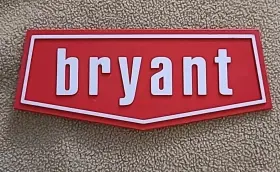 312250-406 BRYANT Nameplate