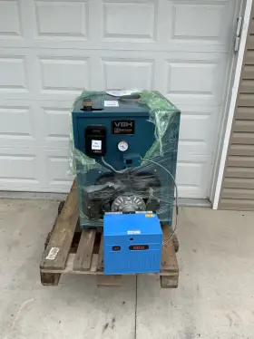 V8H6WEH BURNHAM COMMERCIAL Oil Fired Boiler Riello Burner