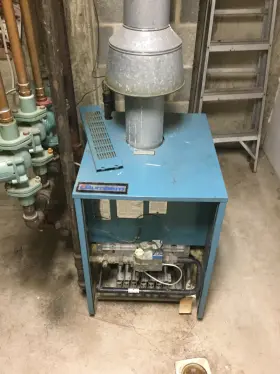 P205-W BURNHAM Water Boiler Nat Gas Draft Vent