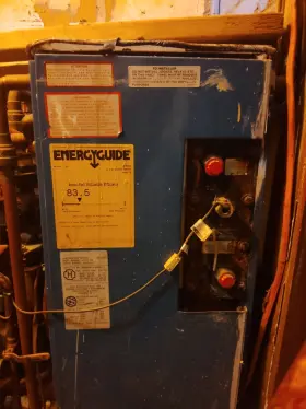 SIN4LNI-LE2 BURNHAM Afue Steam Gas Boiler Chimney Vent Semi