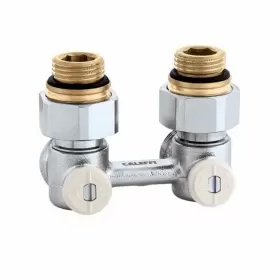 301140 CALEFFI Pipe Angled Panel Radiators Valve Steel
