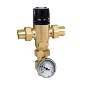 521519A CALEFFI Sweat Lead Point Dist Mixing Valve Adaptor