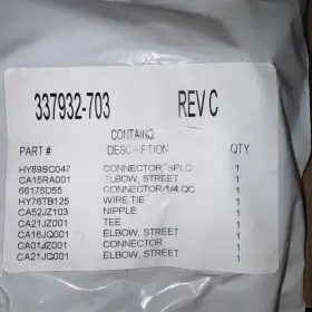 319965 CARRIER Bryant Payne Ng Lp Propane Conversion Kit