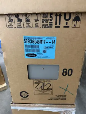 58SC0B045M17 CARRIER Afue Gas Furnace Single Ecm
