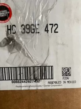 HC39GE472 CARRIER Cw Rpm