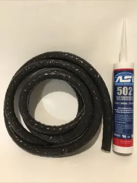 2500698 CENTRAL BOILER Door Seal Silicone Ce Cf Ecl Kit 2500698 CENTRAL BOILER Door Seal Silicone Ce Cf Ecl Kit