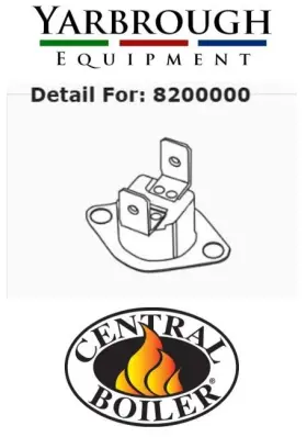 8200000 CENTRAL BOILER Snap Disc Edge Maxim Earlier 8200000 CENTRAL BOILER Snap Disc Edge Maxim Earlier