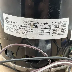 EM3590 CENTURY Rpm Drive Furnace Motor #2