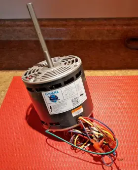 MOT99-911 CLIMAKTEK Climatek Furnace Blower Motor Rpm Nearly
