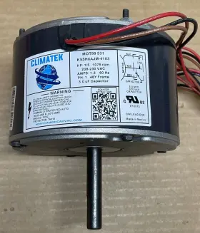 K55HXAJM-4103 CLIMATEK Condenser Fan Motor Nidec Emerson
