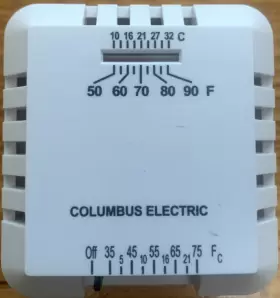 P322016 COLUMBIA ELECTRIC Williams Wall Heater Heat