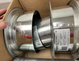 2F211 DAYTON Heater Sidewall Venting Kit #3