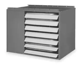 2RYV4A DAYTON Gas Unit Heater Ng Lp Cfm Propeller