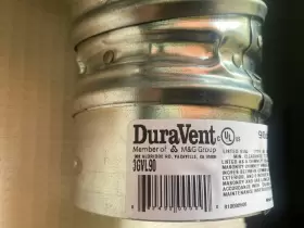 3EAL DURAVENT Vent Gas Round Elbow #3 3EAL DURAVENT Vent Gas Round Elbow #3