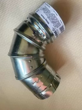 3EAL DURAVENT Vent Gas Round Elbow 3EAL DURAVENT Vent Gas Round Elbow