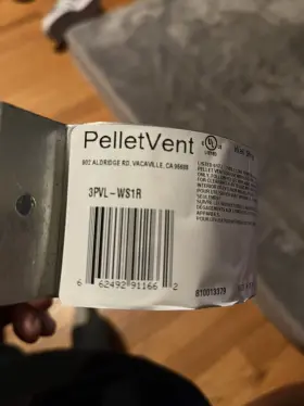 3PVL-WS DURAVENT Pelletvent Wall Strap Bracket Tee #2 3PVL-WS DURAVENT Pelletvent Wall Strap Bracket Tee #2