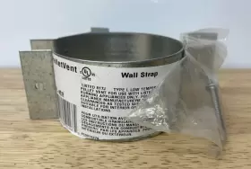 3PVL-WS1R DURAVENT Pelletvent Wall Strap Bracket Tee