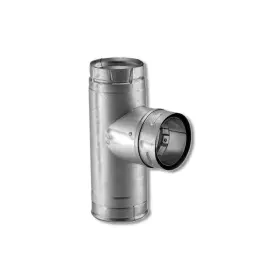 4PVL-TR DURAVENT Galvanized Steel Twist Lock Clean Tee Cap 4PVL-TR DURAVENT Galvanized Steel Twist Lock Clean Tee Cap