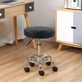 6DP-E30K DURAVENT Round Rolling Stool Chair Swivel Drafting #2