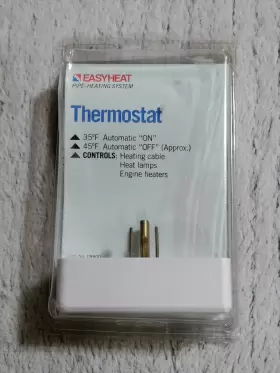 09900 EASYHEAT Thermostat Pipe Heating 09900 EASYHEAT Thermostat Pipe Heating