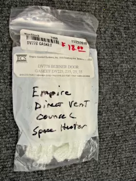 DV778 EMPIRE Burner Door Gasket