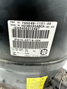H25B28QABCA FITS BRISTOL Volt Compressor #2