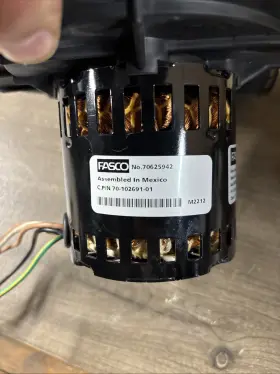 70626566 FITS FASCO Climatek Inducer Motor