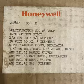 VR844A1036 FITS HONEYWELL Furnace Control Gas Valve Hvac #2