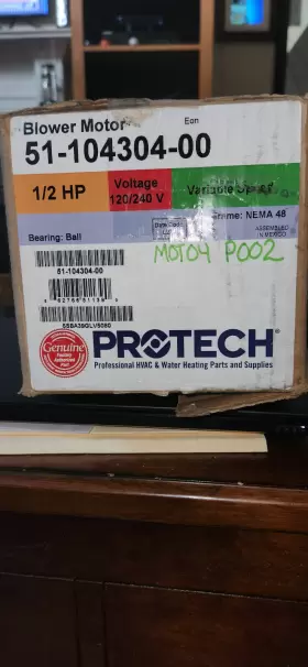 MOT09262 FITS TRANE AMERICAN STANDARD Ecm Blower Motor Module #2