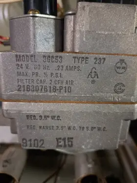36C53-237 FITS WHITE RODGERS Gas Valve Trane