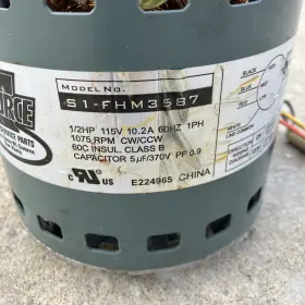 S1-FHM3587 FITS YORK LUXAIRE COLEMAN Furnace Blower Motor #2