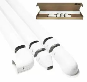LDK122W FORTRESS Line Set Cover Wall Duct Kit