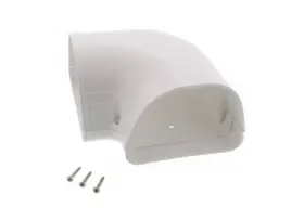 LK122W FORTRESS Line Set Cover Flat Elbow