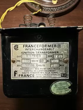 5LAY04 FRANCEFORMER Interchangeable Ignition Transformer Af
