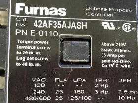 E-0110 FURNAS Definite Controller #2