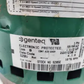 5SME39HXL447 GENTEQ Ge Blower Motor #3