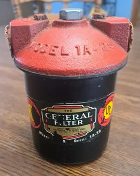 1A-25 GENERAL Filter Boiler Oil 1A-25 GENERAL Filter Boiler Oil