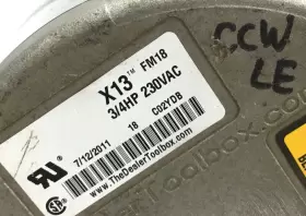 1177596 GENTEQ Blower Motor #3